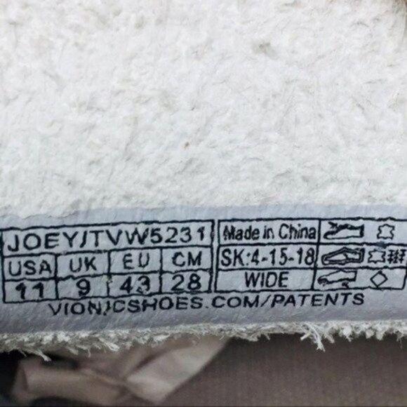 Vionic Joey womans sneakers leather gray lace up W11 BoxB - Picture 6 of 7